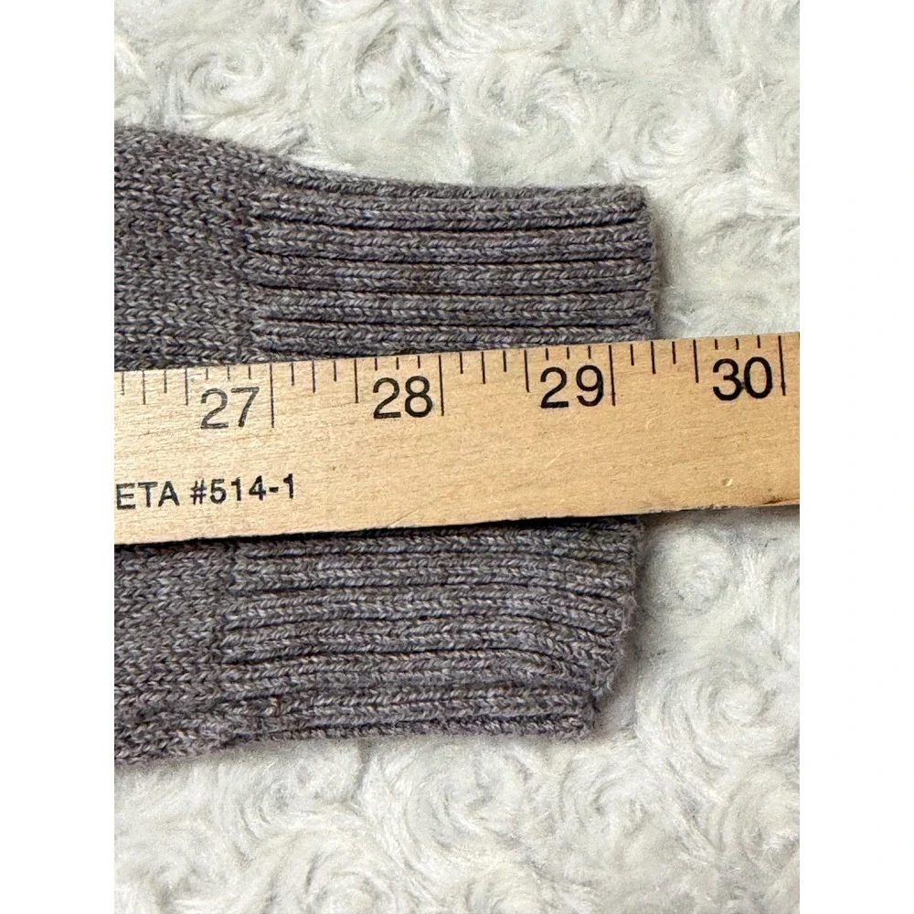 Old Navy‎ Mens Turtleneck Sweater Large Tall Brown Heathered Cotton Blend Knit